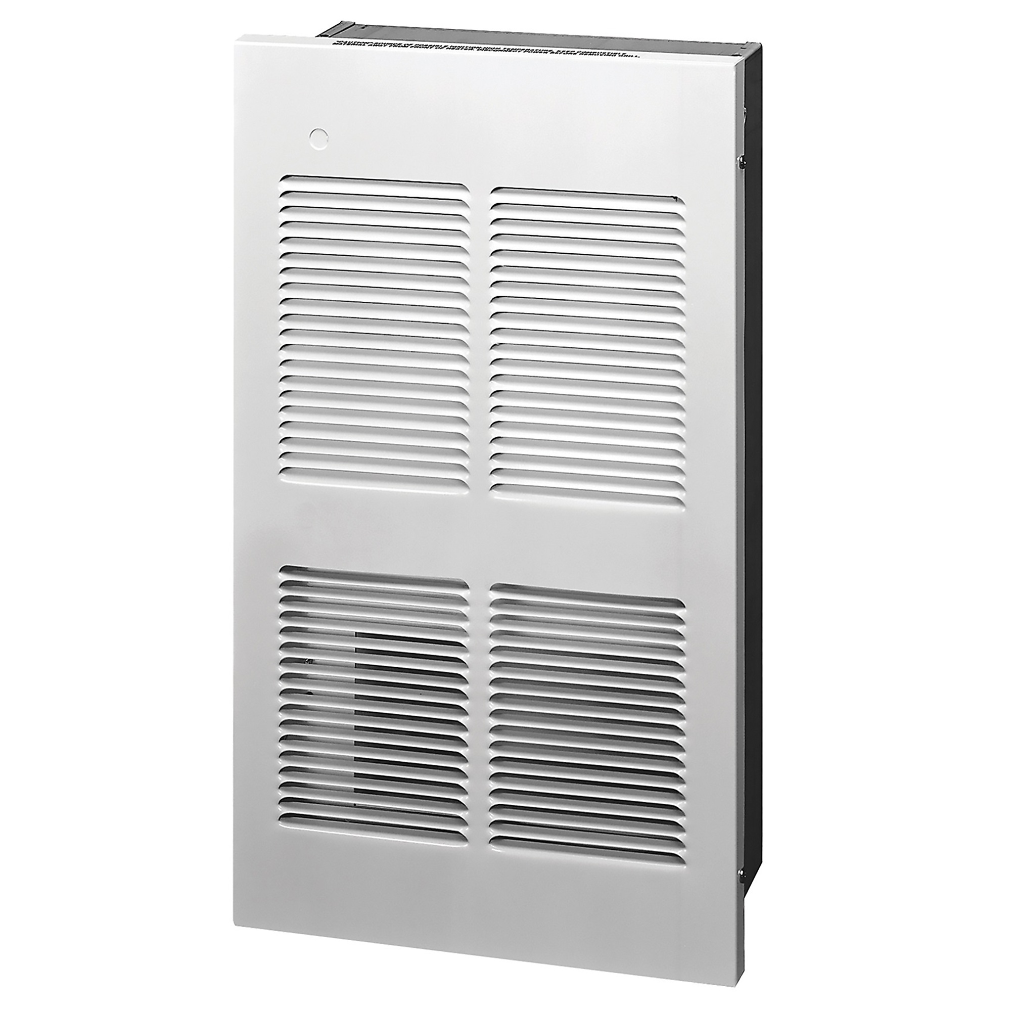 King Electric, Large Wall Heater, Heat Output 13649 Btu/hour, Heating Capability 400 ft², Model# EFW2440-MW-W